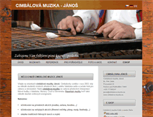 Tablet Screenshot of cimbalova-muzika.eu
